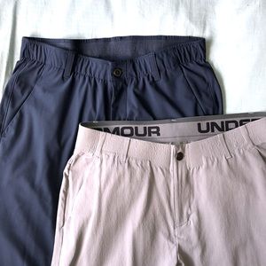 2 Pair Under Armor golf pants